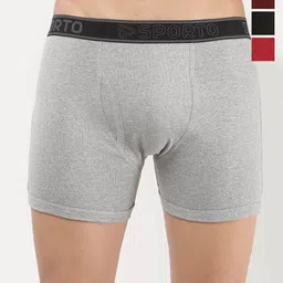 Sporto by Macho Pack Of 4 Mid Rise Short Trunks-picture-5