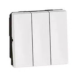 Legrand Arteor 20A 1 Way Square White Switch With Indicator 5734 54-44