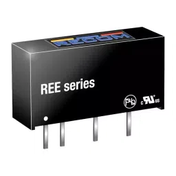 RECOM POWER CONVERTER, DC/DC, 1X O/P, 0.2A, 5V, 1W, REE-0505S-11