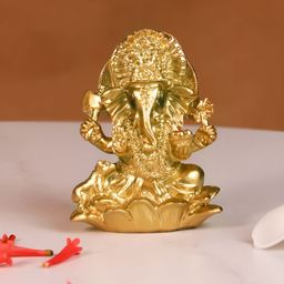 Art Street Gold-Toned Religious Idol Showpiece-image-91