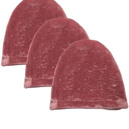 KLOTTHE Girls Pack Of 3 Wollen Beanie Caps-14