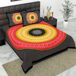 E Elma Unisex Black Bedsheets-image-94