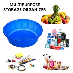 Kuber Industries Blue & Pink 3 Pieces Regular Desk Organisers image 2