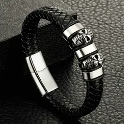 The Roadster Lifestyle Co Silver-Plated Bracelet-image-87