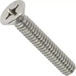 RS PRO Phillips Countersunk Machine Screw 152.4 mm (6 Inch), 2451001-28