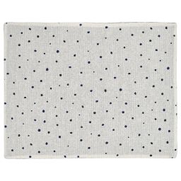 ikea nissöga Place mat, white/dark blue, 45x35 cm-picture-49