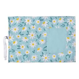 Right Gifting Digital Printed Satin Fabric Kids Meal Mat With Pocket For Cutleries - Light Blue-image-95