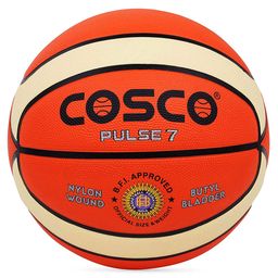 Cosco Rubber Pulse Basketball Size 7 - Multicolor-0