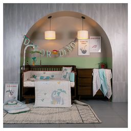 Abracadabra 6 Piece Cot Bedding Set - D for Dino-22