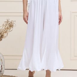 Valles365 by S.C. Women Flared Palazzos-image-71
