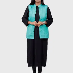 UNLOKALE Women Button Shrug-10