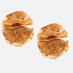 Beatnik Gold Contemporary Studs-53