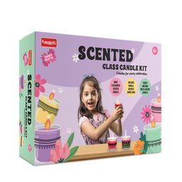 Handycrafts Scented Glass Candle DIY Arts & Crafts Kit For Age 8+-28
