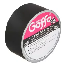 ADVANCE TAPES Tape, Aluminium Foil, 25M X 50Mm, AT205 BLACK 25M X 50MM-33