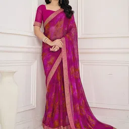 LeeliPeeri Designer Pure Chiffon Saree-picture-15