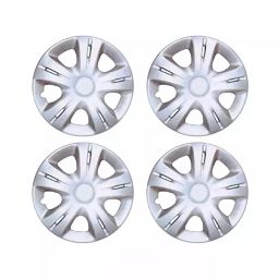Auto Pearl Car Full Caps Silver 35.56 cm (14 Inch) Wheel Cover Compatible with Indigo-image-59