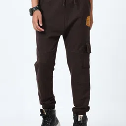 CODEZ Boys Solid Regular Fit Joggers image 2