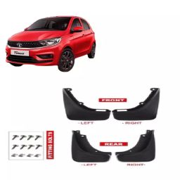 Automoto Cup Type Mud Flaps Splash Guard Front & Rear for Tata Tiago 2020 All Models (Set of 4)-2