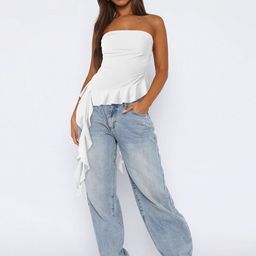 HERE&NOW Women Solid Strapless Nylon Top-picture-24