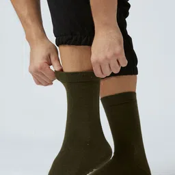 Kosha Men Printed Calf Length Socks-20