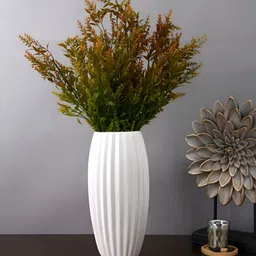 Myntra Elegant Homes Brown And Green 2 Pieces Artificial Flowers-image-5