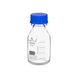 Supertek 25 ml Clear Reagent Bottle With Screw Cap, Thread Size GL 25, 12.108.0025 image 2
