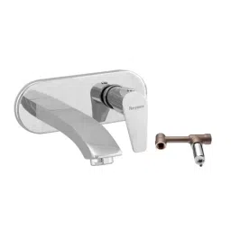 Parryware Edge Left Hand Side Lever Pillar Cock with Concealed Chrome, G4896A1+G2797A1 (Pack of 2 Piece)-11