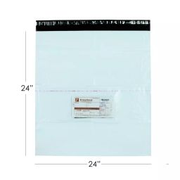 Jflexy (24X24+2 inch) 51 Micron With Pod Plain Packaging Courier Bag Pack of 500-image-66