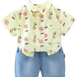 StyleCast x Revolte Boys Printed Shirt with Shorts-image-47