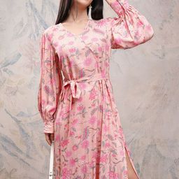 Vishudh Women Floral Printed Maxi Dress-image-74