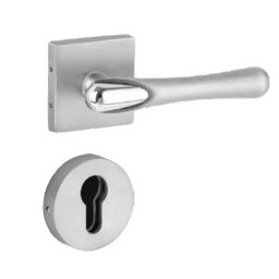 Link Metalblend Bloss CY 200 mm (8 inch) Metal Silver Stainless Steel Finish Both Side Key Mortise Handle-16