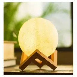 X4Decor 3D Moon Lamp 18 cm with Touch Control Adjust Brightness Multicolor MN01-picture-37