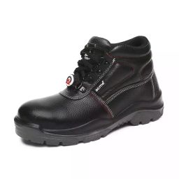 ACME Steel Toe Safety Shoes High Ankle PU Sole Black Size UK 7, Boxylic-image-20