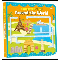 Board Book: Follow the Trail Around the World- Activity Book for Children, English-22