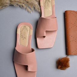 Shoetopia Solid Sandals - Pink-image-57
