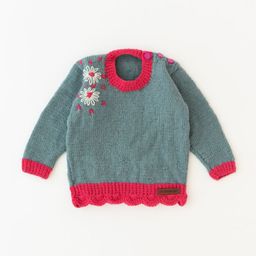 The Original Knit Unisex Kids Embroidered Pullover-picture-35