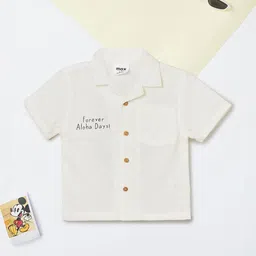 max Boy Printed Casual Shirt-image-5