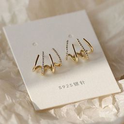 Anouk Contemporary Studs Earrings-49