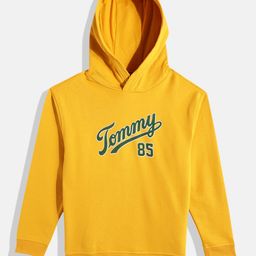 Tommy Hilfiger Boys Printed Pure Cotton Hooded Sweatshirt-64