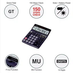 Casio DJ-120D 150 Steps Check and Correct Desktop Calculator image 2