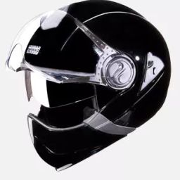 Studds Black Medium (570 mm) Flip Off-Full Face Helmet, Downtown-image-52
