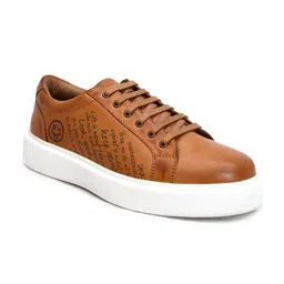 mccoy Men Woven Design Leather Sneakers-picture-20