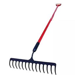 REDBUILD 14 teeth Garden Rake with D Style Handle-picture-42