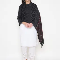 Zigo Women Floral Woven Design Shawl-picture-39