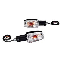 Uno Minda TD-5012FR Natural Lens Blinker Lamp Assembly Front RH for Passion Pro (Set of 2 Pcs)-image-92