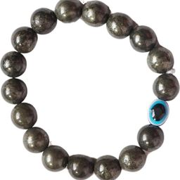 VIBESLE Unisex Agate Studded Elasticated Bracelet-15