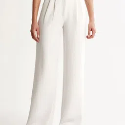 FNOCKS Women Comfort Loose Fit High-Rise Pleated Trousers-picture-28