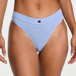 Victoria's Secret Logo Cotton Thong Briefs 1126305173RP-image-65