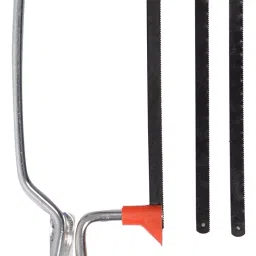 GLOBUS Steel Junior Hacksaw Chrome 152.4 mm (6 Inch) With 2 Blade, Red And Chrome (Set Of 3 Pcs)-18