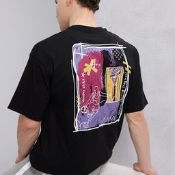 HRX by Hrithik Roshan Men Printed Relaxed Fit T-shirt-picture-48